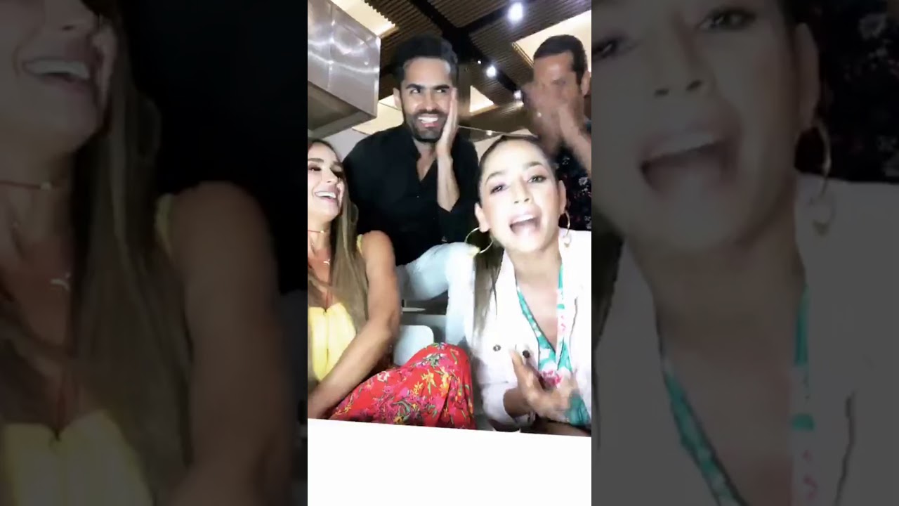 Carmen Villalobos y Elenco El Final del Paraiso - Instagram Live