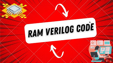 Random Access Memory (RAM )  #verilog  #code