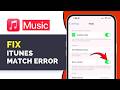 iTunes Match Error in Apple Music? Here’s the Fix (2026)