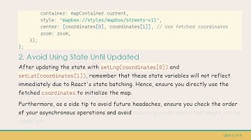 How to Fix the Mapbox Center Location Issue in React Hooks