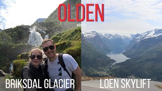 NORWAY CRUISE 🇳🇴 Part 2 - P&O Iona - Olden - Briksdal Glacier & Loen Skylift