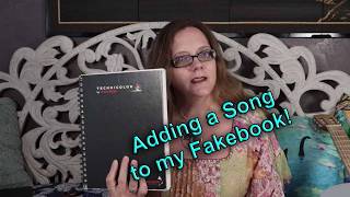 Adding a Song to My Fakebook!