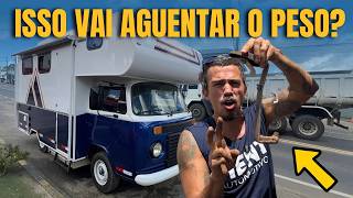O que precisa ser feito na SUSPENSÃO e na ELÉTRICA pra kombi AGUENTAR a estrada ? VEM VER