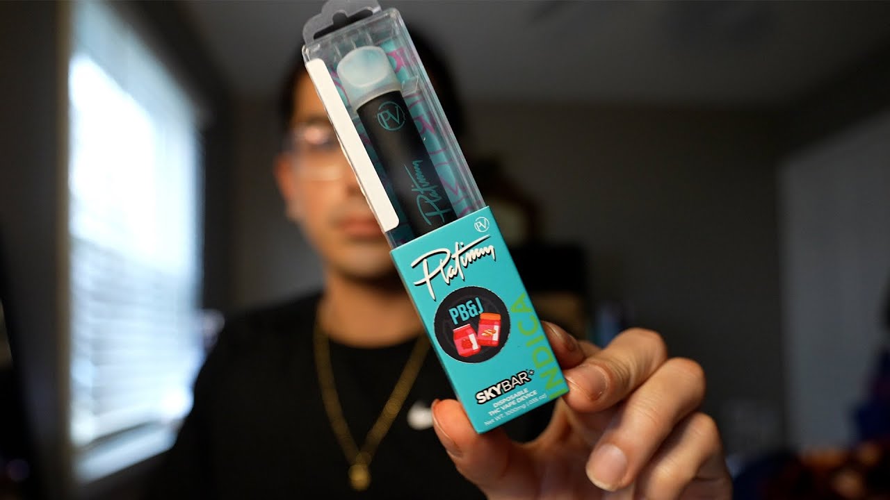 PLATINUM VAPES x SKYBAR'S DISPOSABLE CART (PB & J)