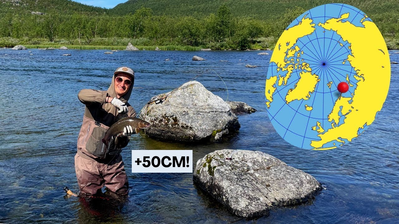 PULLEITA HARJUKSIA & uusia kalapaikkoja Käsivarressa - Perhokalastusta Könkämäenolla Kopukalla