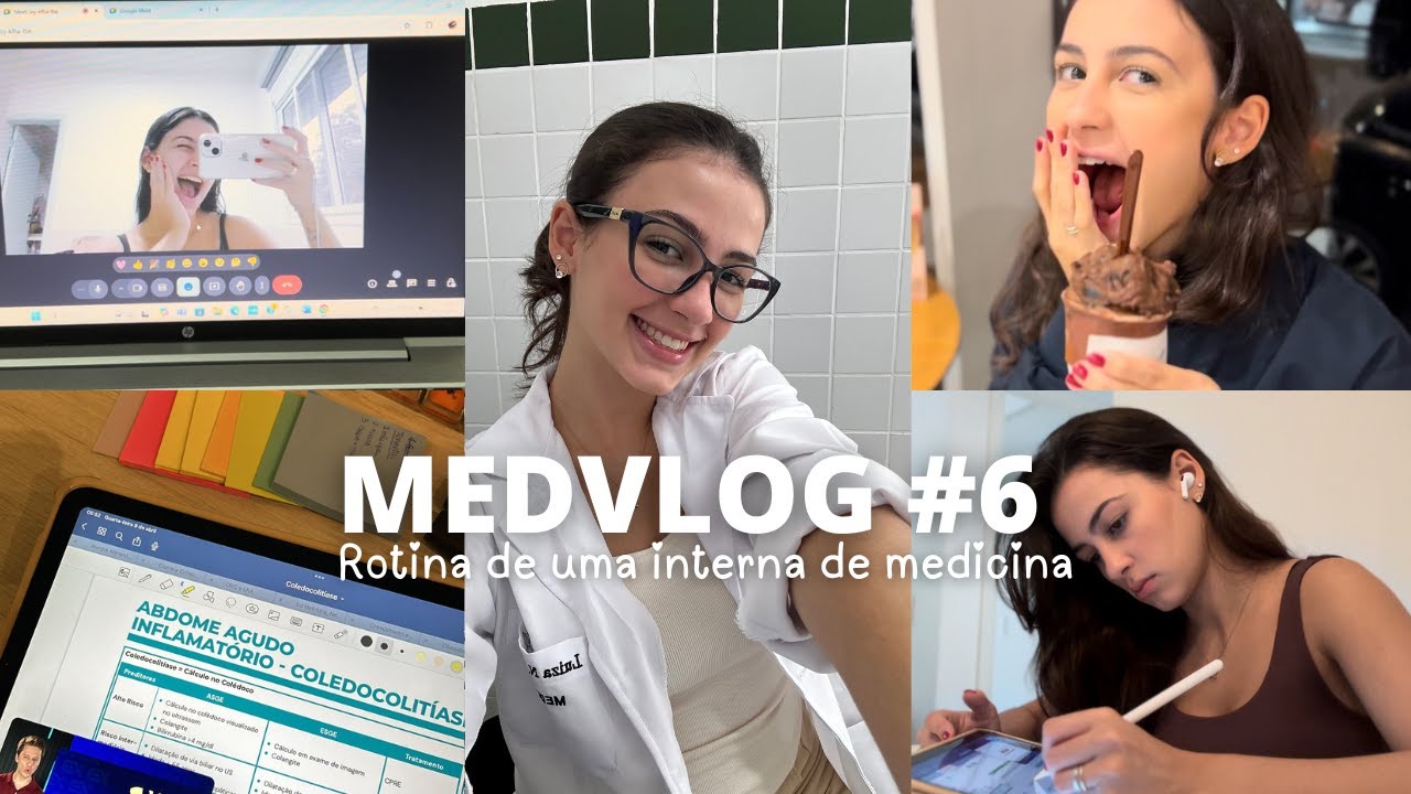 MEDVLOG #6 - UMA SEMANA COMIGO NO INTERNATO
