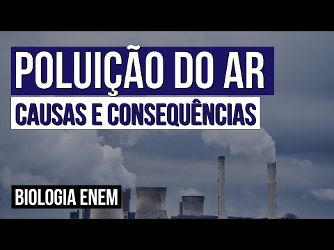 POLUIÇÃO DO AR: causas e consequências | Biologia para o Enem | Cláudia de Souza Aguiar