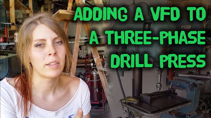 Adding a Variable-Frequency Drive to a Three-Phase Drill Press