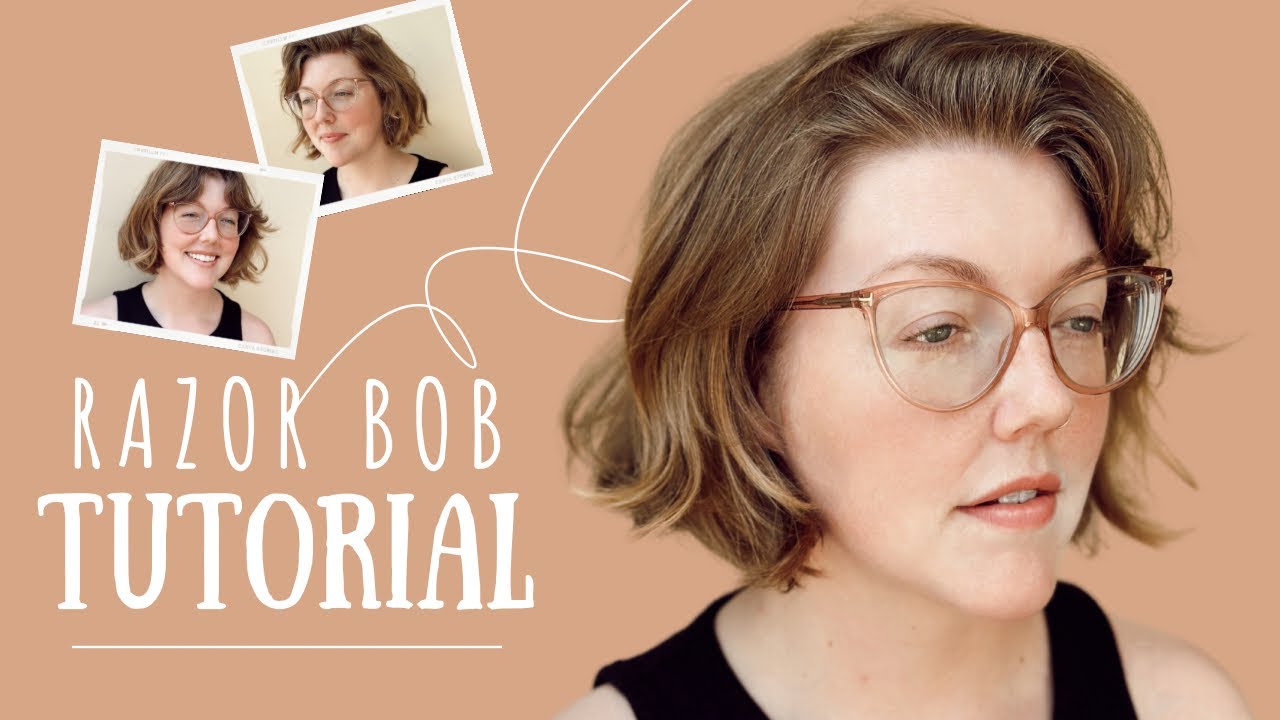 Wavy Bob Razor Razor Bob Tutorial - How To Create an Effortless Bob on Wavy/Curly Hair ...