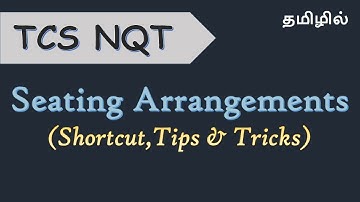Seating Arrangement - Tricks & Shortcuts for Placement tests, Job Interviews & Exams