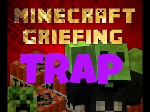 minecraft - anti griefer trap - YouTube