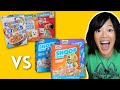 Who Will Win The  Cereal BATTLE?  Snoop Dogg Cereals vs. Childhood Classics |Taste Test