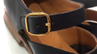 ポルペッタ ROLF AMALFI アマルフィ グルカサンダル ネイビー