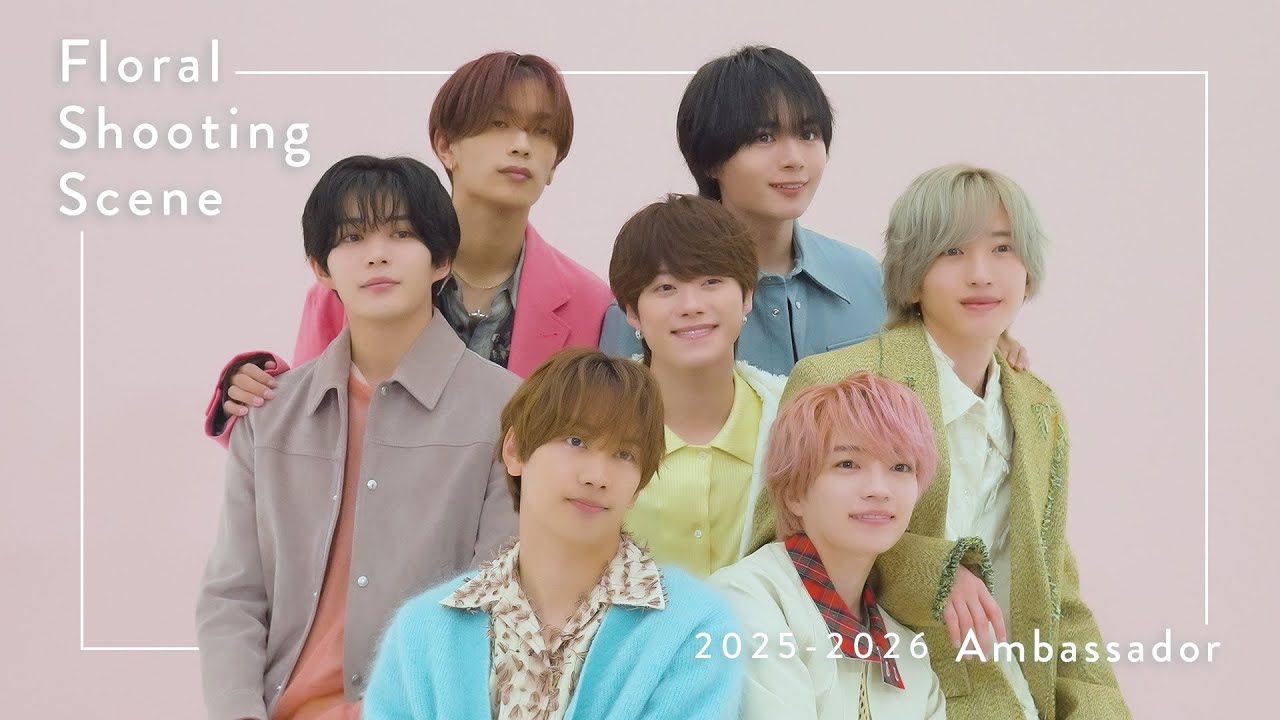2025-26｜アンバサダー Shooting Scene ～Floral～
