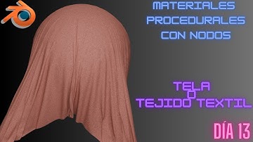 ¡Cómo Crear una Textura de Tela con Nodos! | Tutorial Paso a Paso