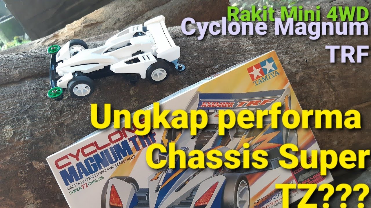 Unboxing & Merakit Mini 4WD Cyclone Magnum TRF (Tes performa # ...