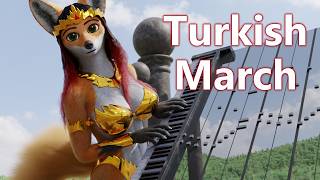 Turkish March Furry Piano Music Video