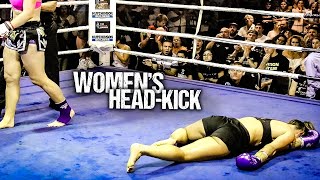 Womens Best Head Kick KOs of all Time 2024