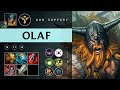Olaf Support vs Blitzcrank - KR Master Patch 25.24
