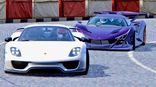 Apollo intensa emozione vs porsche 918 spyder - highlands