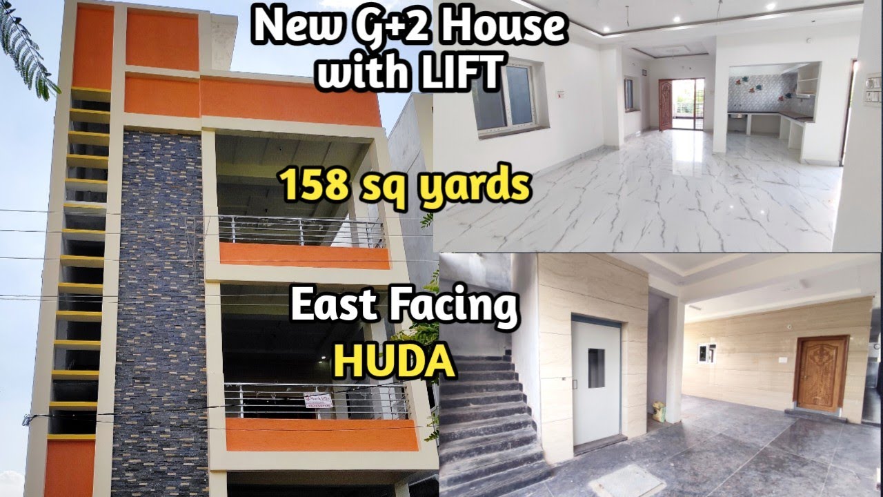 6 BHK LIFT East Facing New G+2 Independent House for sale in