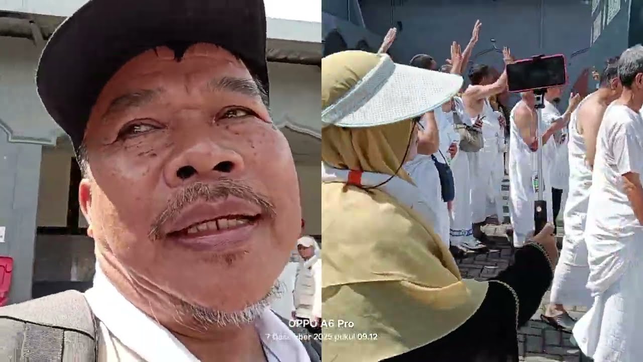 07-0912 alaska. Kegiatan Thowaf dan Sai. Manasik haji Amsyu 2026. Ahad 7 Des 2025