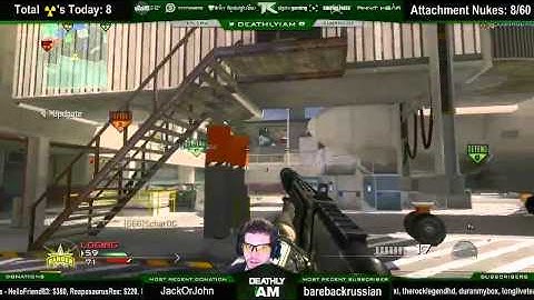 MW2: Silencer Shotgun || Nuke w/ Every Attachment - Episode #9 *LIVE*