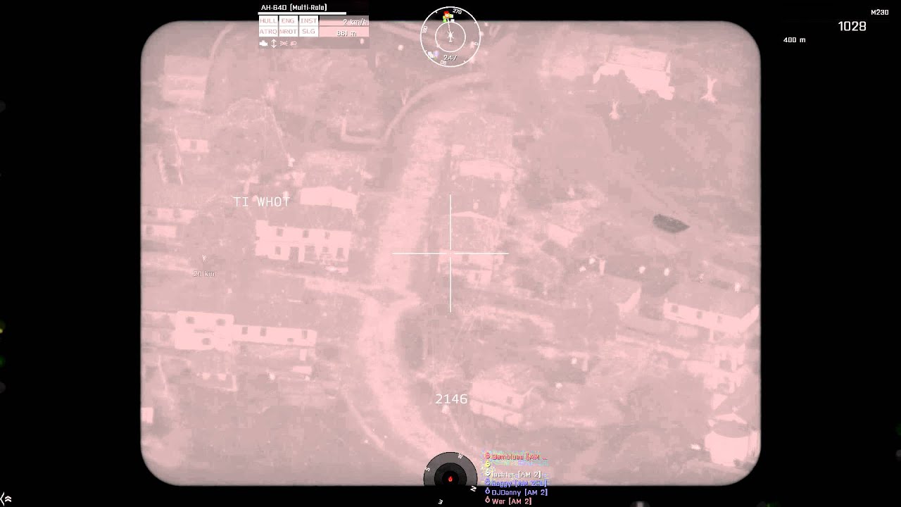 Arma 3 Apache Gunner Attack - YouTube