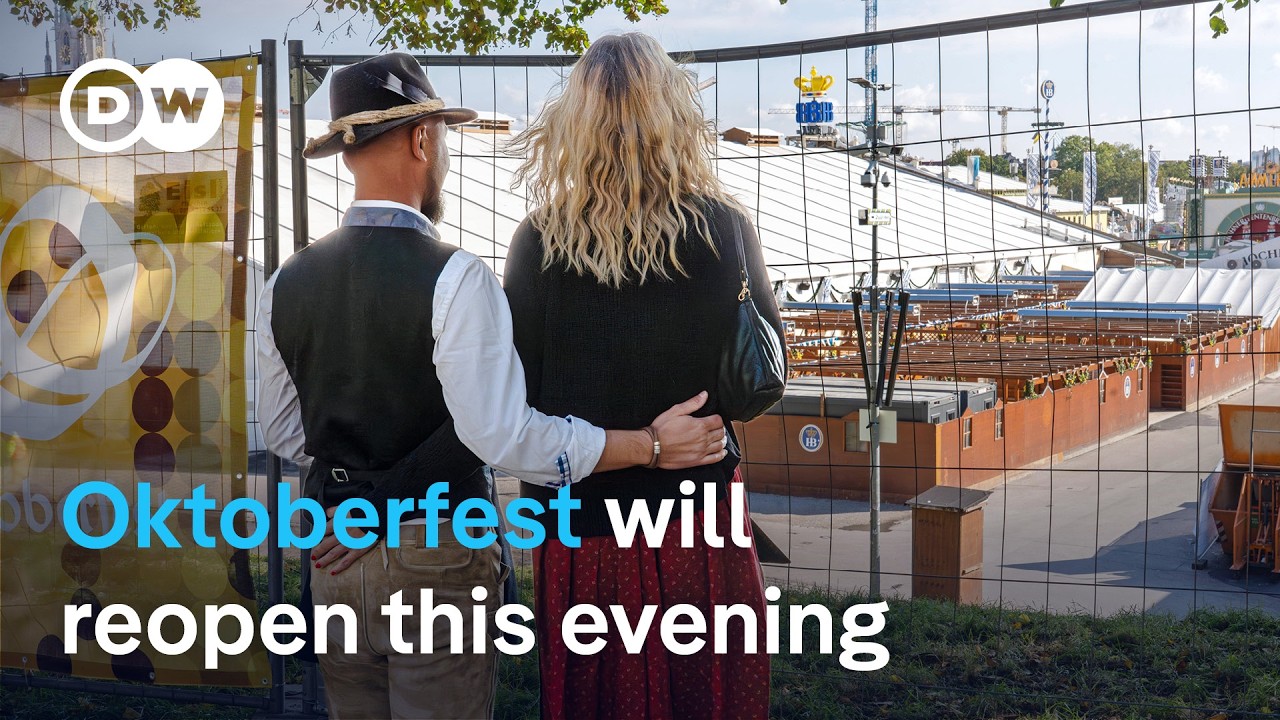 Waiters and staff are already back at the Wiesn | DW News