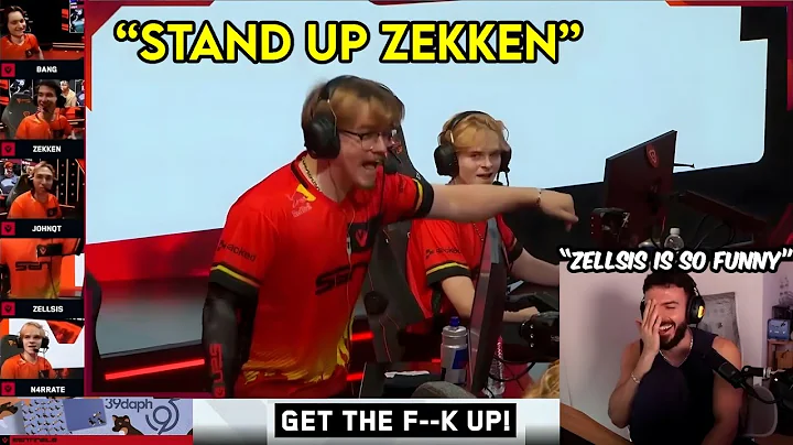 Tarik Reacts To SEN Zellsis Forcing Zekken to Stand Up Against 100T (with Comms)