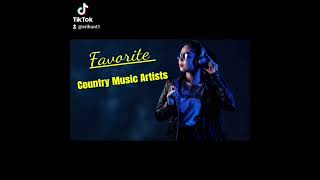 Favorite Country Music Artists Pt. 2