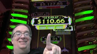 Top Dollar $20.00 Let's get it! Megabucks Gold Forge $5.00 Let's get a jackpot!