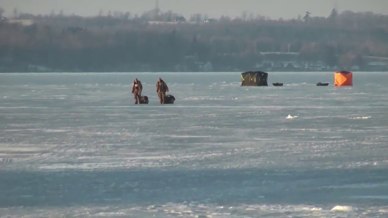 the blue ice report sunday dec 16 2018 ice in THE CITY OF ORILLIA YouTube