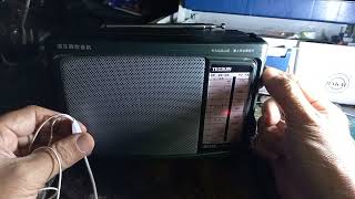 Tecsun MS200 superheterodyne review at seaside