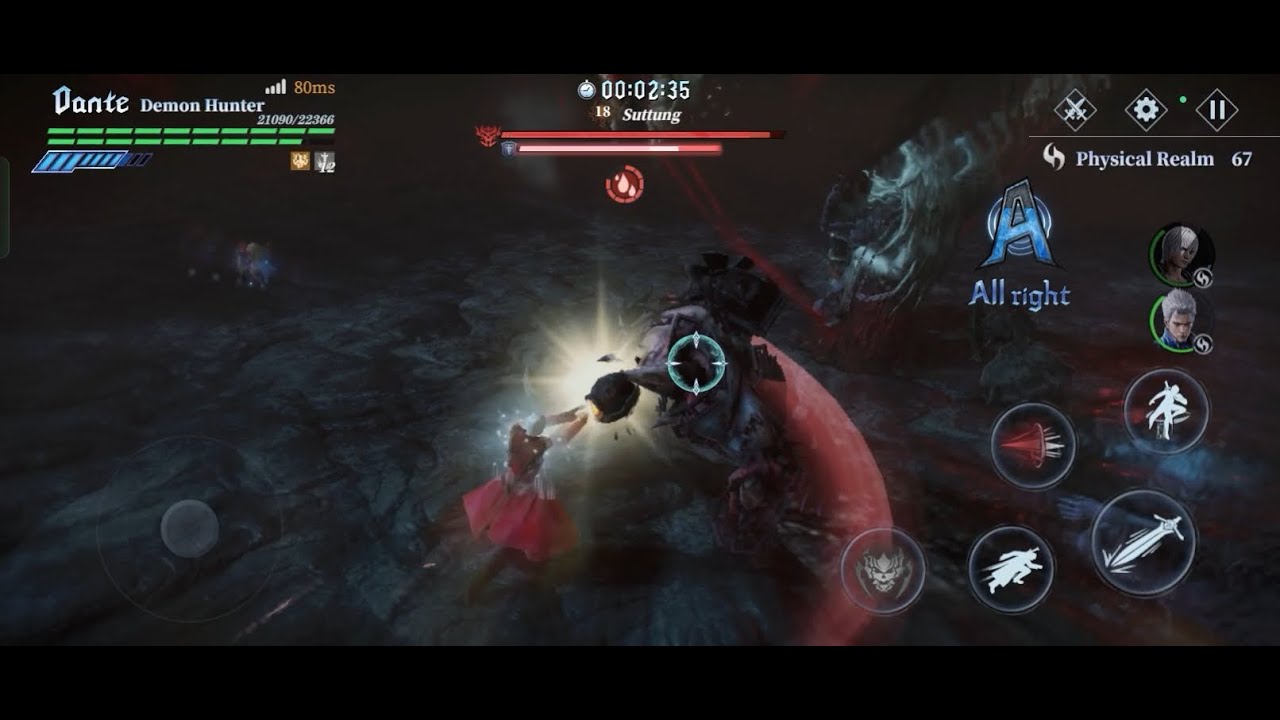 Devil May Cry: Peak Of Combat - Realm Conquerer: Physical Realm