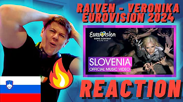 🇸🇮Raiven - Veronika | Eurovision 2024 - IRISH REACTION
