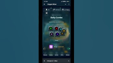 Oxygen Miner Daily Combo code,.............14th $eptember
