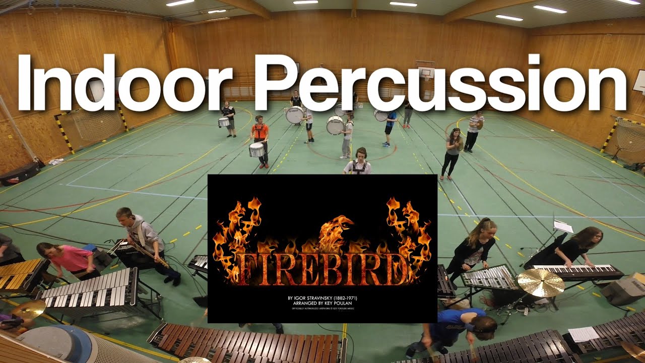 Mitt Indoor Percussion Marching Bands shownummer, Firebird 1919 Suite