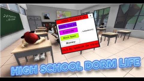 HSDL FUCKER V1 Showcase | High School Dorm Life | ROBLOX EXPLOITING