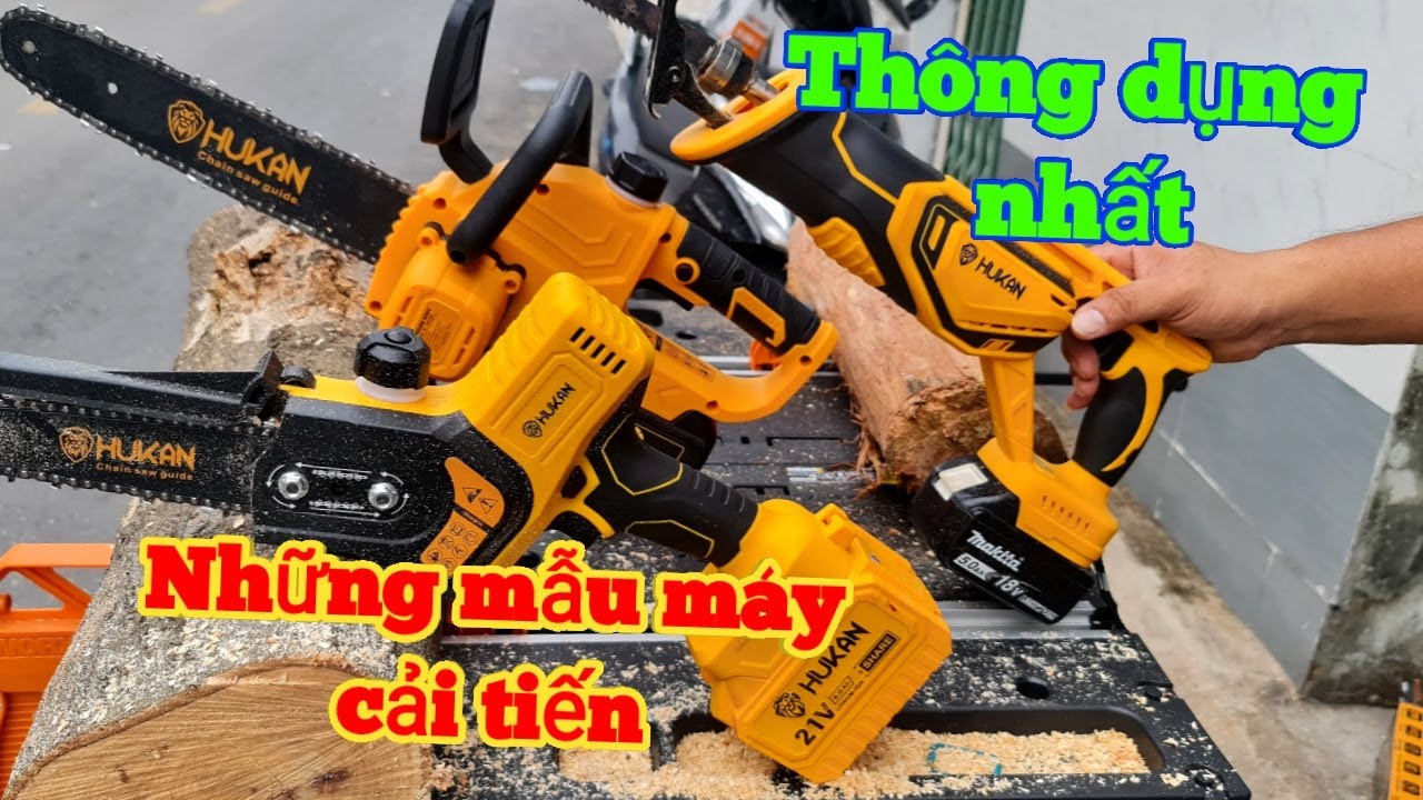 HUKAN giới thiệu các phiên bản máy pin mới giá rẻ rất phù hợp  |Máy Xây Dựng Hồng Nhiên