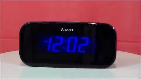 Advance 4238 Large Display Dual Alarm Clock with USB Charger