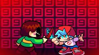 FNF Chara vs BF Knife Fight but playable (FC)
