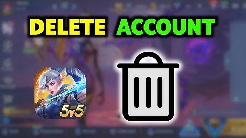 How To Delete Mobile Legends Account or Start New Account