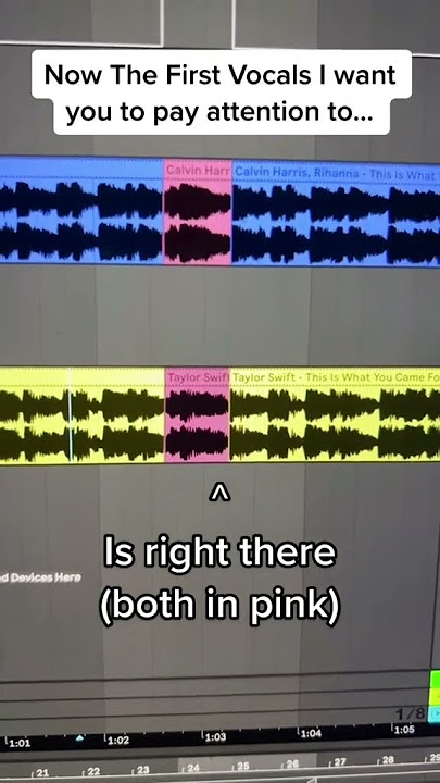 I Proved Taylor Swift Sings on Rihanna’s Biggest Song #taylorswift #rihanna #demo #shorts