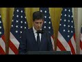 LIVE: President Donald Trump Swears in Fed Chair