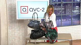 Think Royln Nylon Satchel with Front Cargo Pockets - Soho on QVC 