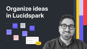 Organize ideas in Lucidspark