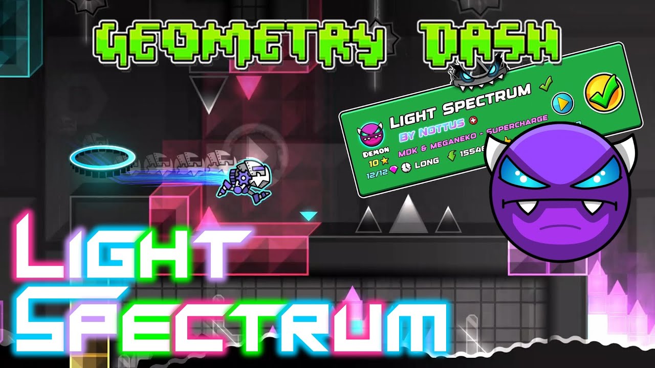 [Geometry Dash] Light Spectrum (Weekly Demon) - YouTube