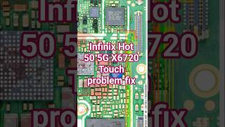 Infinix Hot 50 5G X6720 Touch Ways Diagram | Touch Problem Solution | Mobile Repairing 🔥