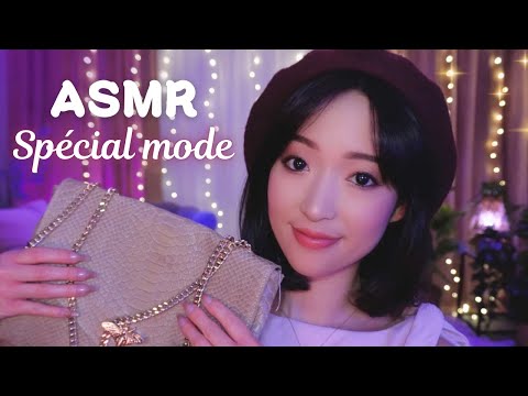 ASMR Mode et Détente 🎀 Tapping, Sticky, Scratching sur Sacs, Chaussures et Accessoires 👜